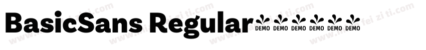 BasicSans Regular字体转换